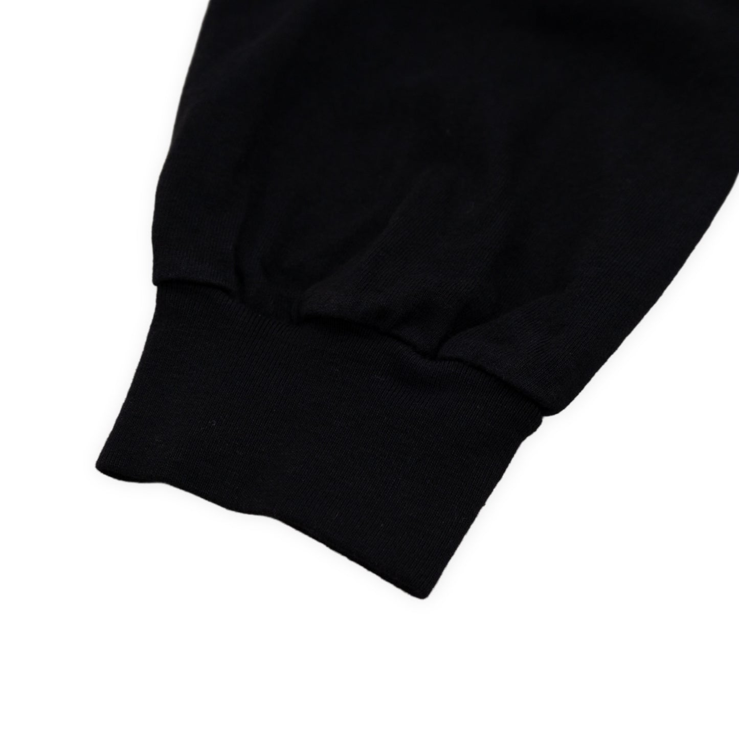 ロンT クルーネック Made in USA 6.5oz ブラック×ホワイト | uniquele LS2002