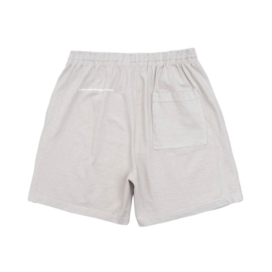 HEAVY JERSEY SWEAT SHORT SP2002 CEMENT
