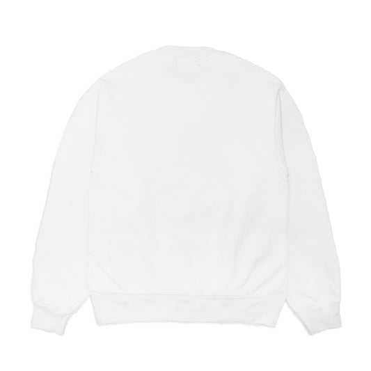 HEAVY FLEECE CREWNECK SWEAT クルーネック スウェット SW2001 WHITE ホワイト