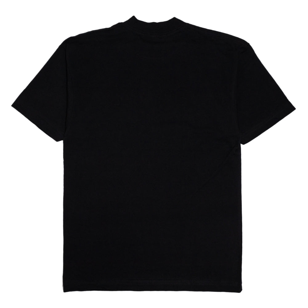 MOCK CREW NECK モックネック クルーネック Tシャツ MN2001 BLACK ブラック