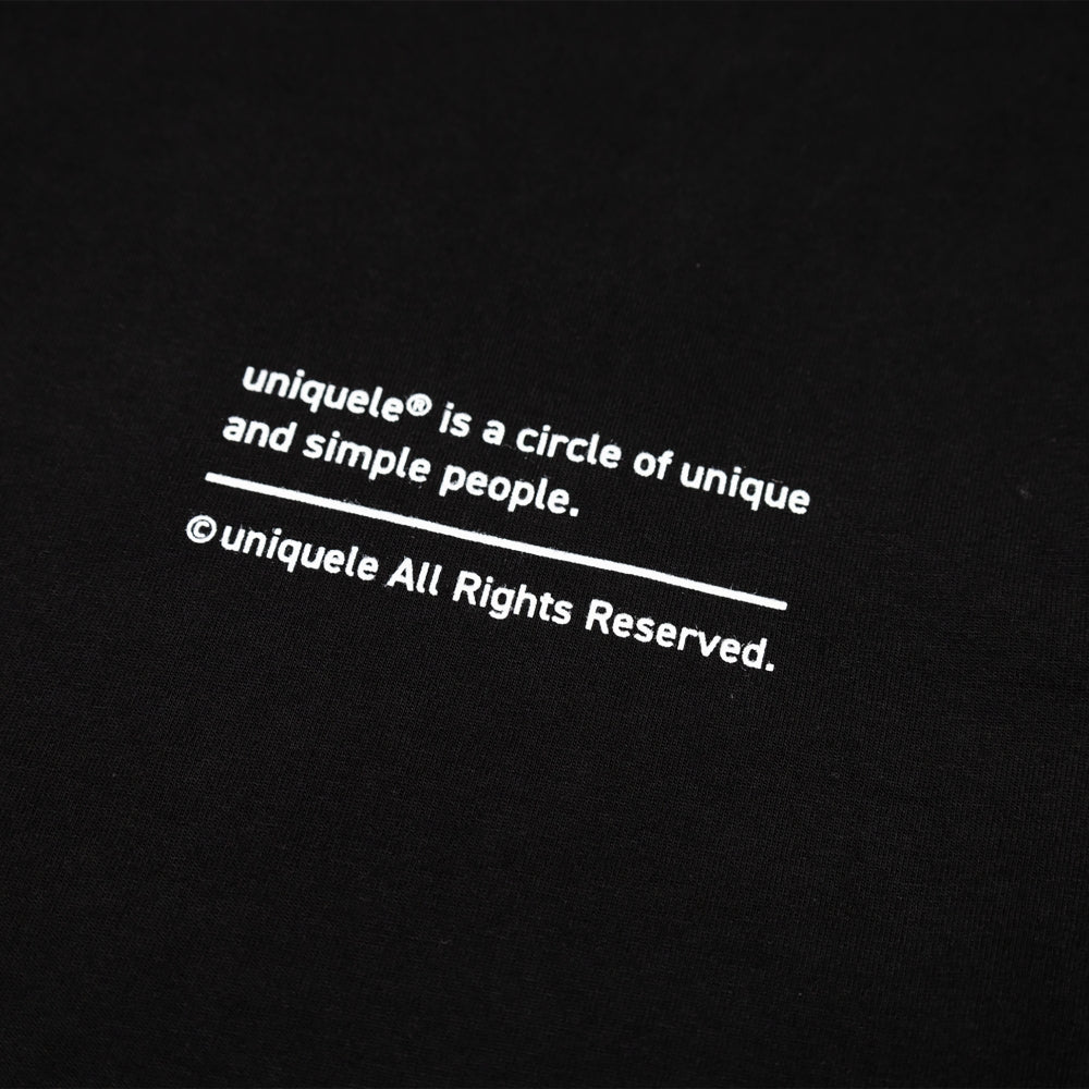 MOCK CREW NECK モックネック クルーネック Tシャツ MN2001 BLACK ブラック