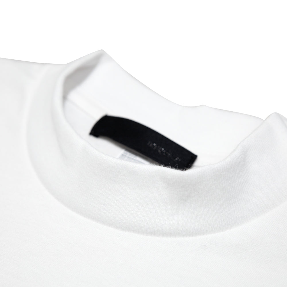 MOCK CREW NECK モックネック クルーネック Tシャツ MN2001 WHITE ホワイト