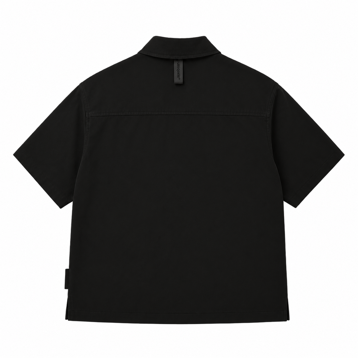 ショートスリーブシャツ セットアップ ブラック | uniquele SHS1001
