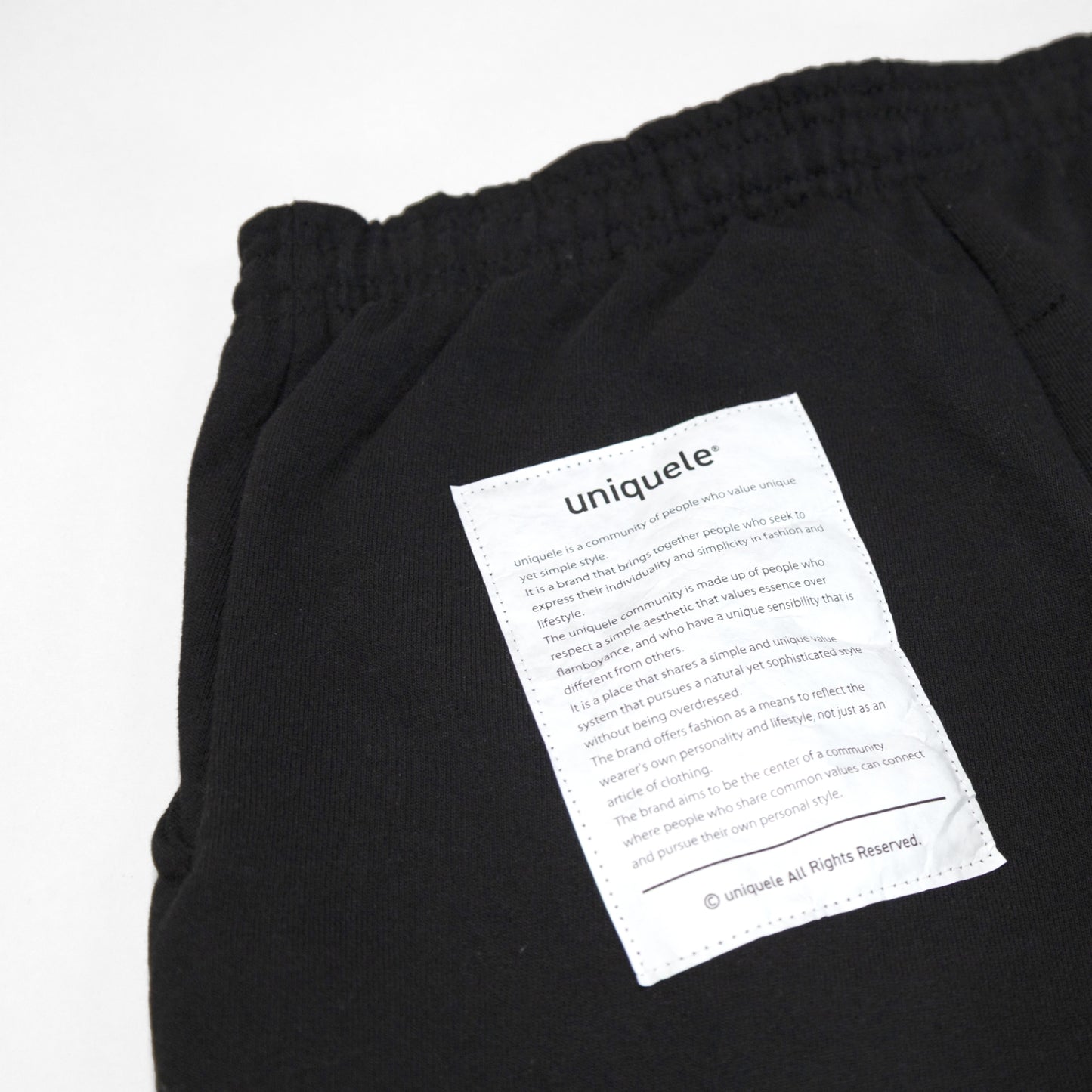 HEAVY FLEECE SWEATPANTS スウェット ロングパンツ LP2001 BLACK ブラック