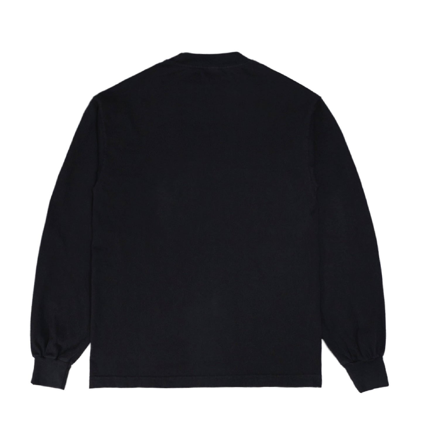 LONG SLEEVE CREW NECK T-SHIRT ロングスリーブ クルーネック ロンT LS2001 BLACK ブラック