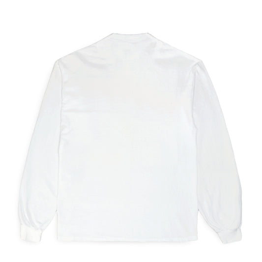 LONG SLEEVE CREW NECK T-SHIRT ロングスリーブ クルーネック ロンT LS2001 WHITE ホワイト