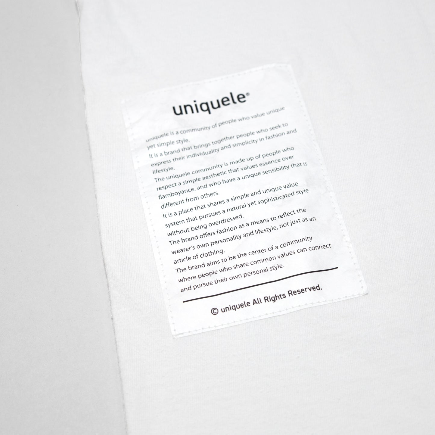 LONG SLEEVE CREW NECK T-SHIRT ロングスリーブ クルーネック ロンT LS2001 WHITE ホワイト