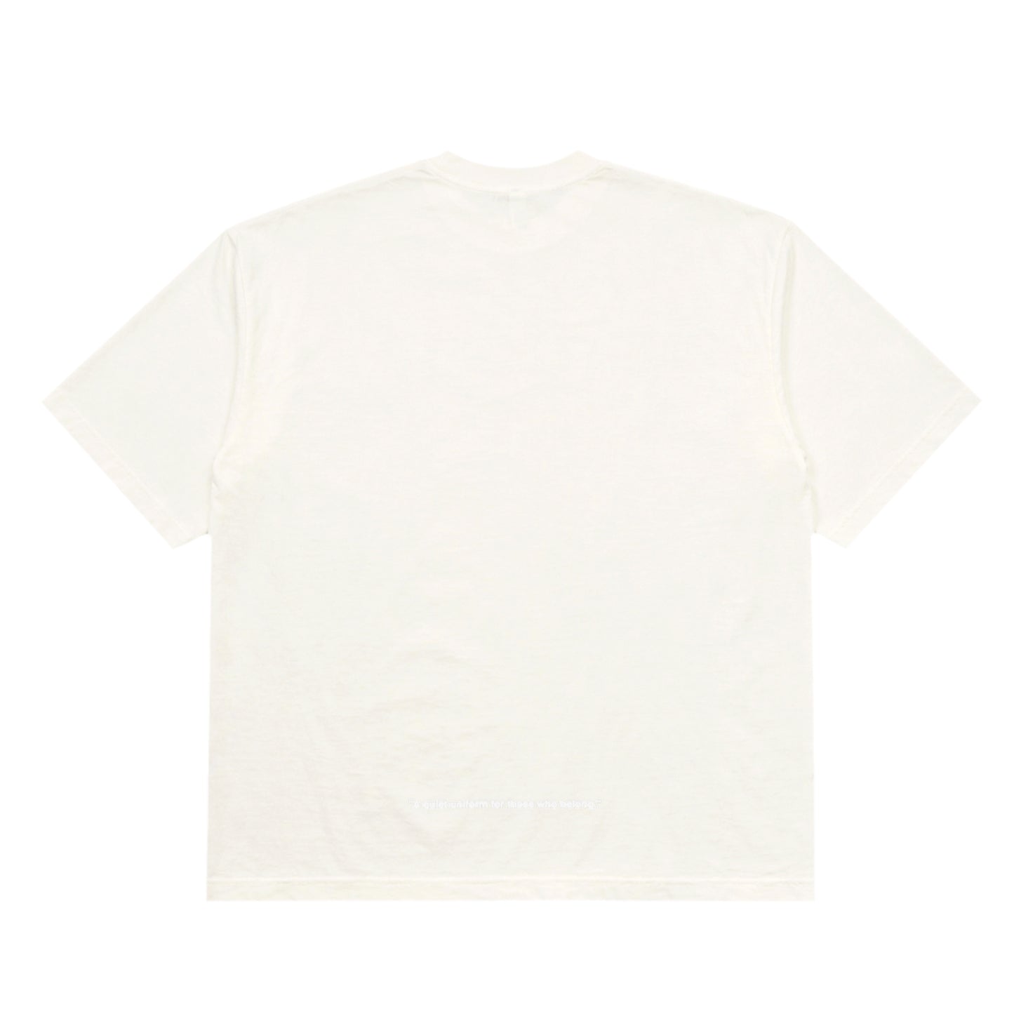クルーネック Tシャツ Made in USA 6.5oz オフホワイト | uniquele ST2002