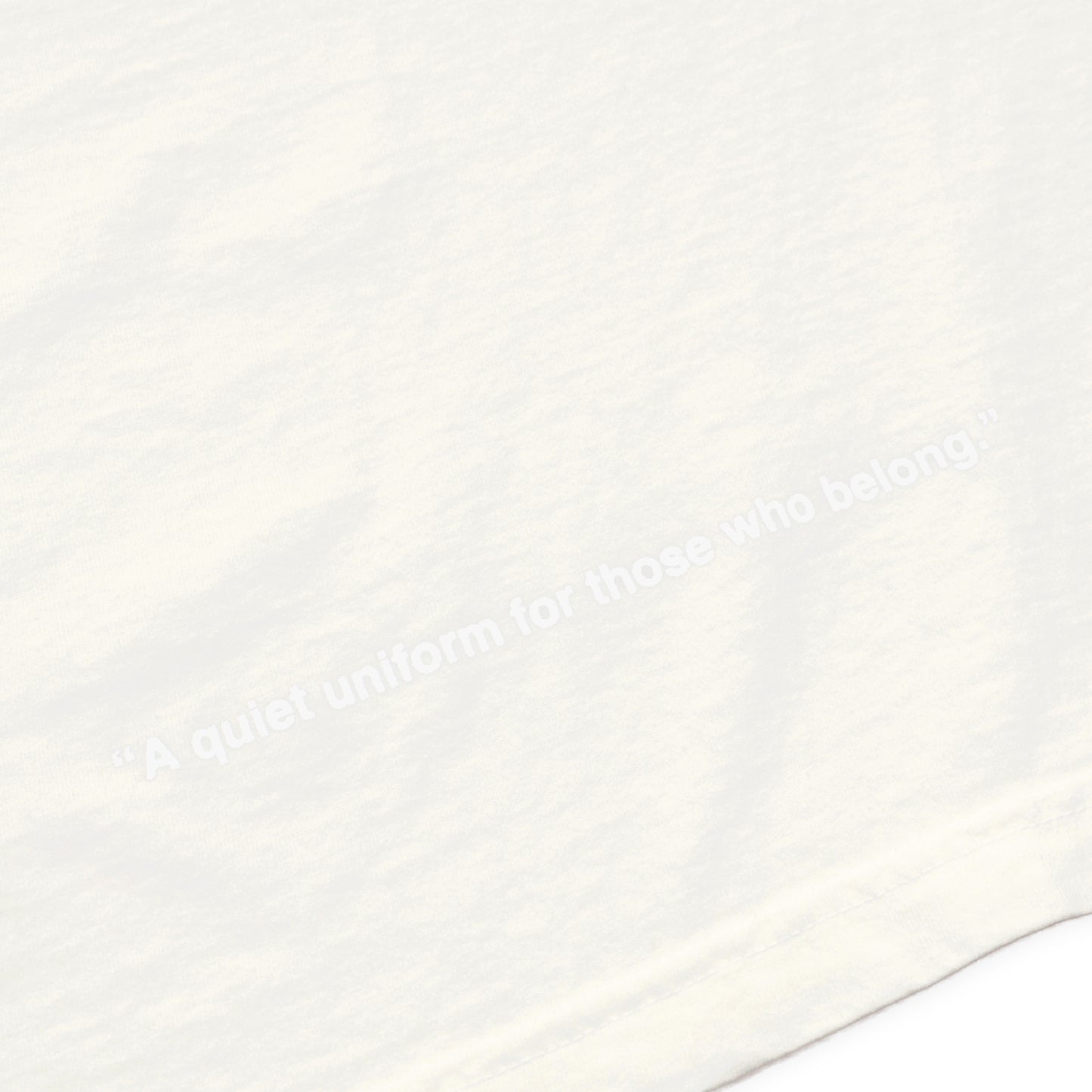 クルーネック Tシャツ Made in USA 6.5oz オフホワイト | uniquele ST2002