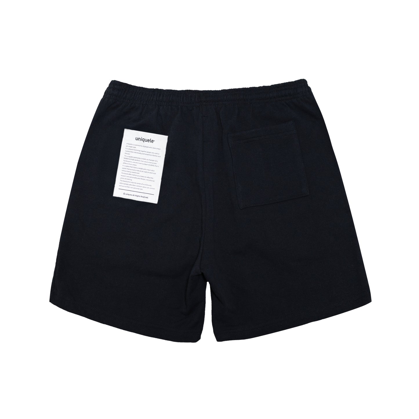 HEAVY FLEECE SWEAT SHORT スウェット ショートパンツ ショーツ SP2001 BLACK ブラック