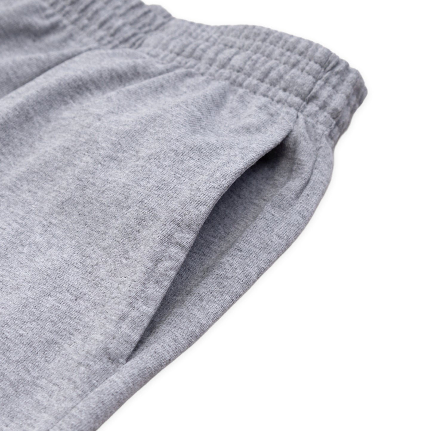 スウェットショーツ Made in USA コットン 8.5oz アッシュグレー×ホワイト | uniquele SP2002