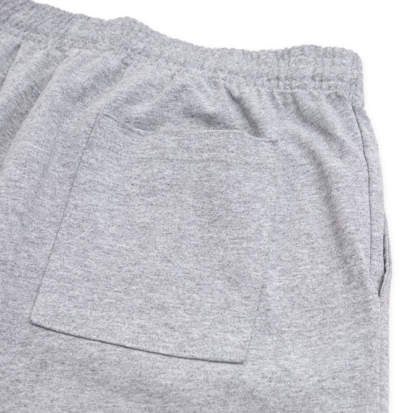 スウェットショーツ Made in USA コットン 8.5oz アッシュグレー×ホワイト | uniquele SP2002