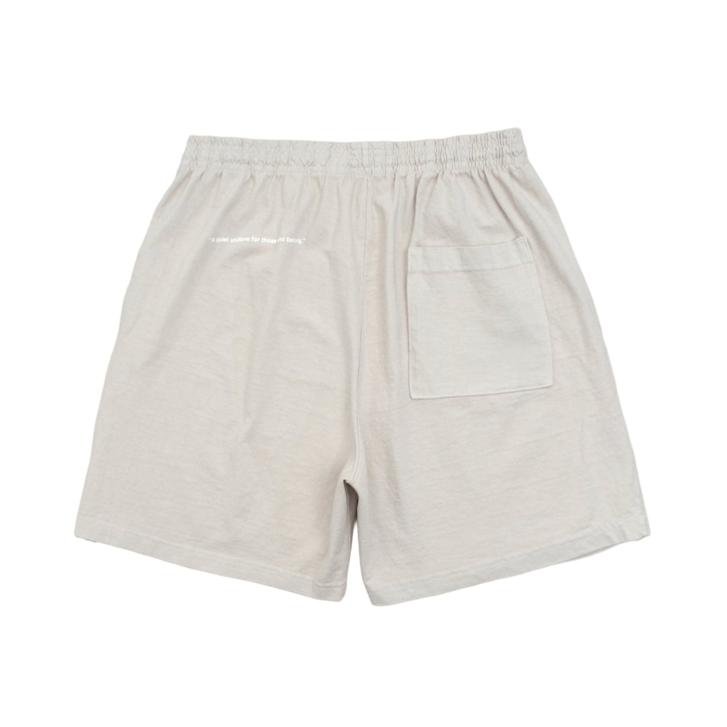 スウェットショーツ Made in USA コットン 8.5oz ベージュ | uniquele SP2002