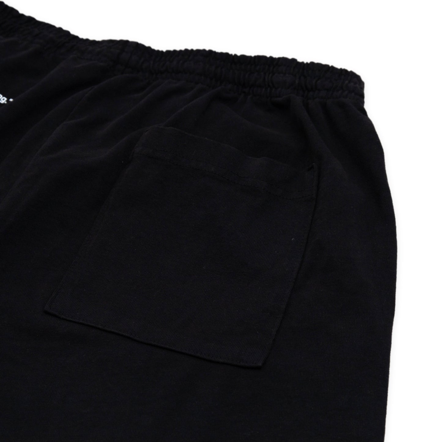 スウェットショーツ Made in USA コットン 8.5oz ブラック×ホワイト | uniquele SP2002