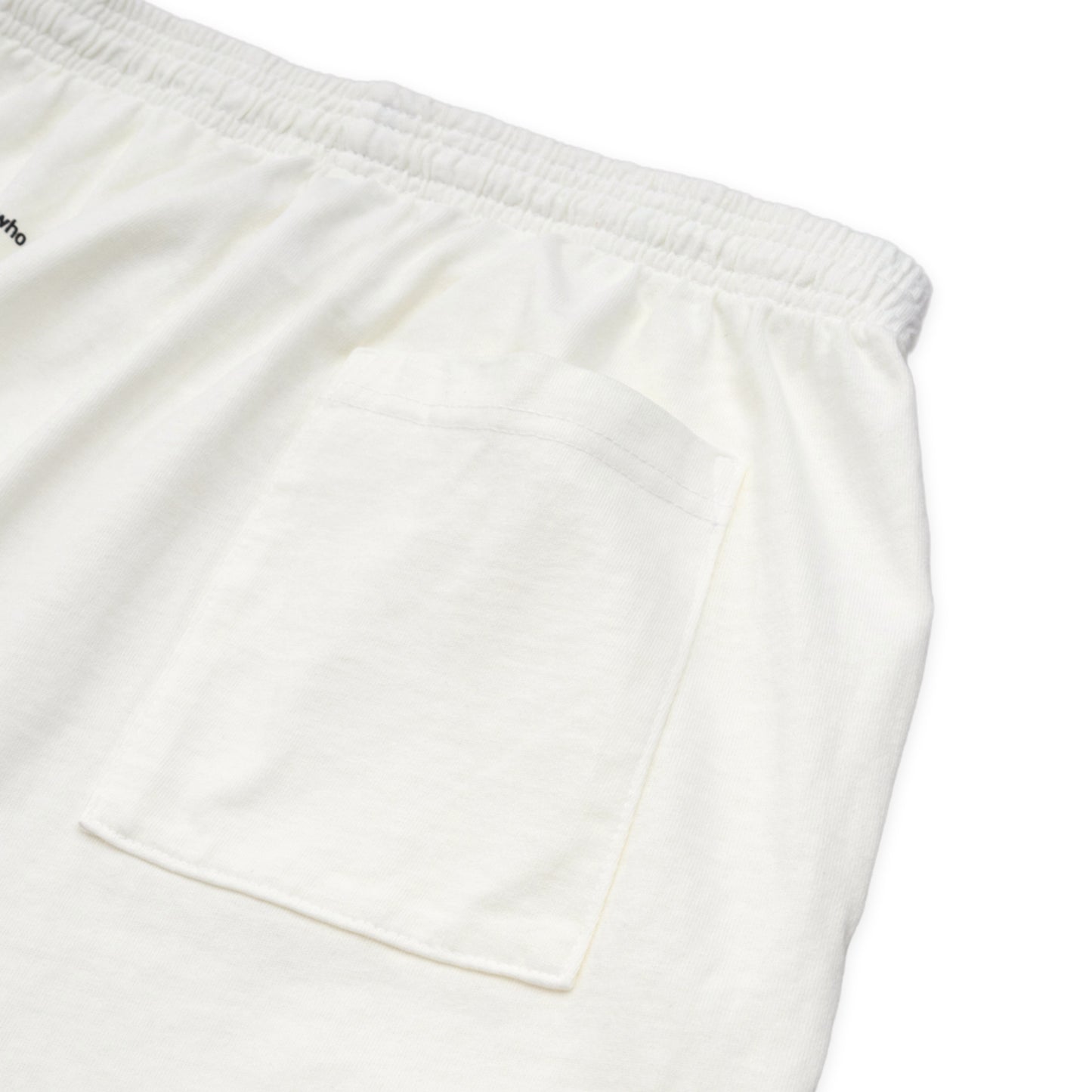 スウェットショーツ Made in USA コットン 8.5oz オフホワイト×ブラック | uniquele SP2002