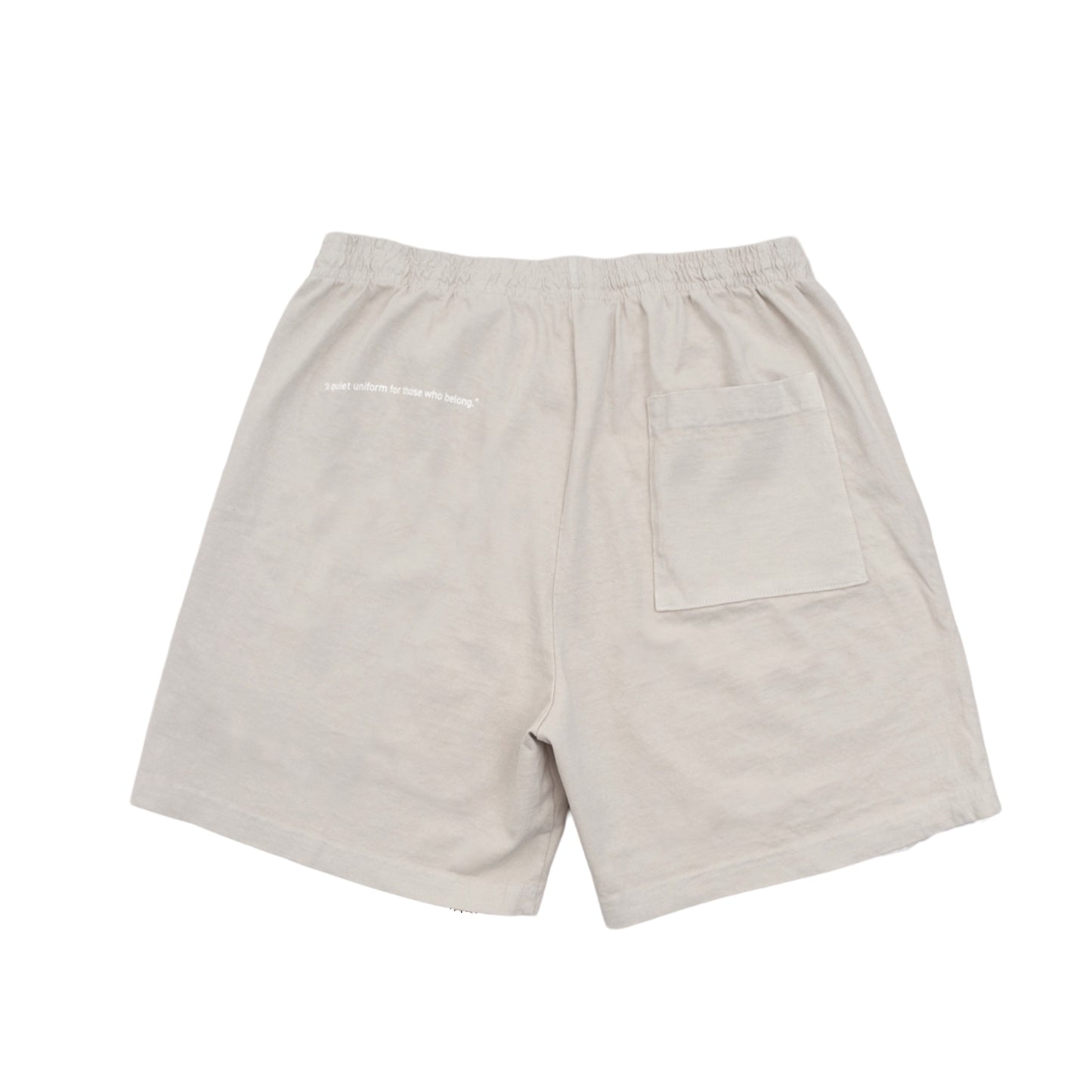 スウェットショーツ Made in USA コットン 8.5oz ベージュ | uniquele SP2003