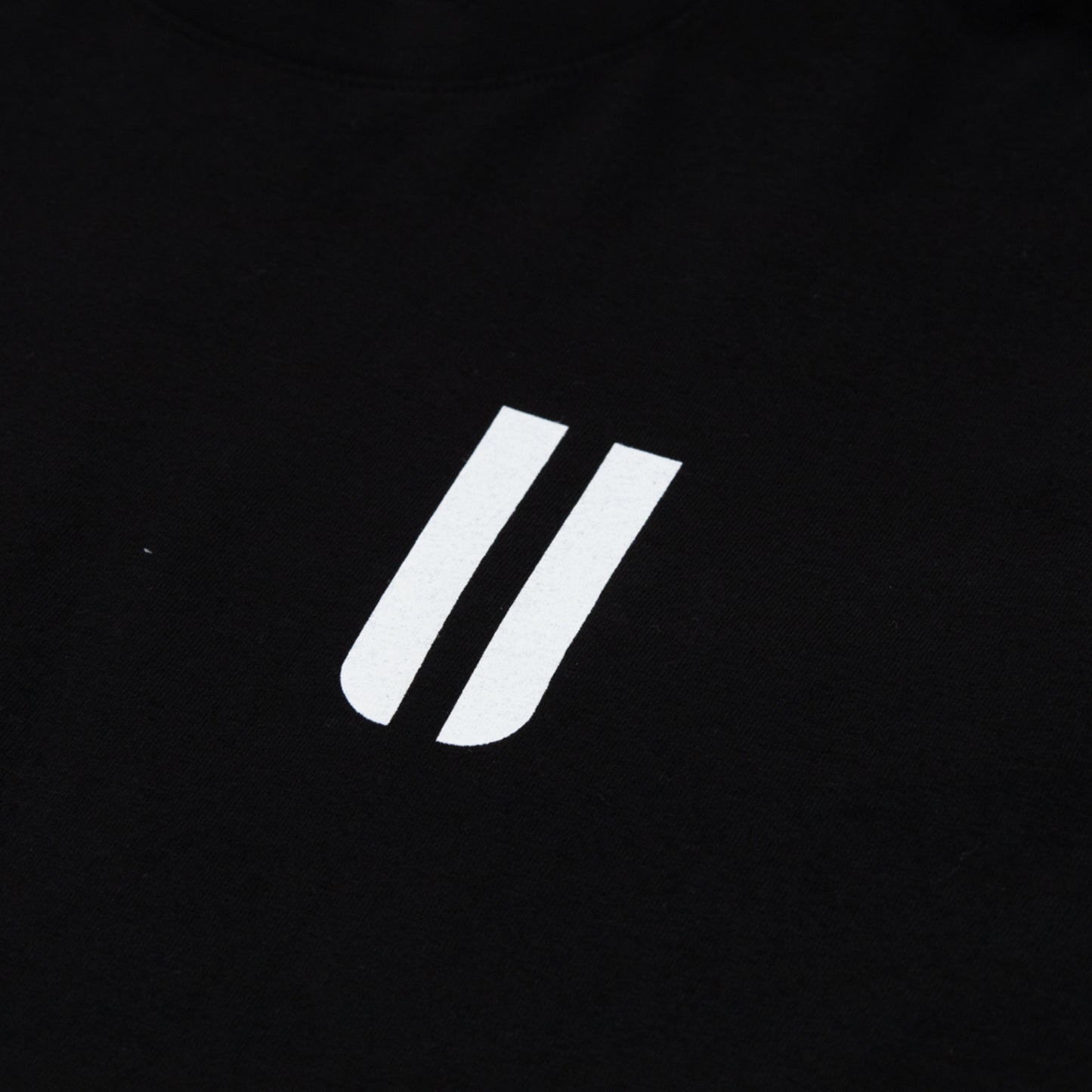 クルーネック Tシャツ Made in USA 6.5oz ブラック×ホワイト | uniquele ST2002